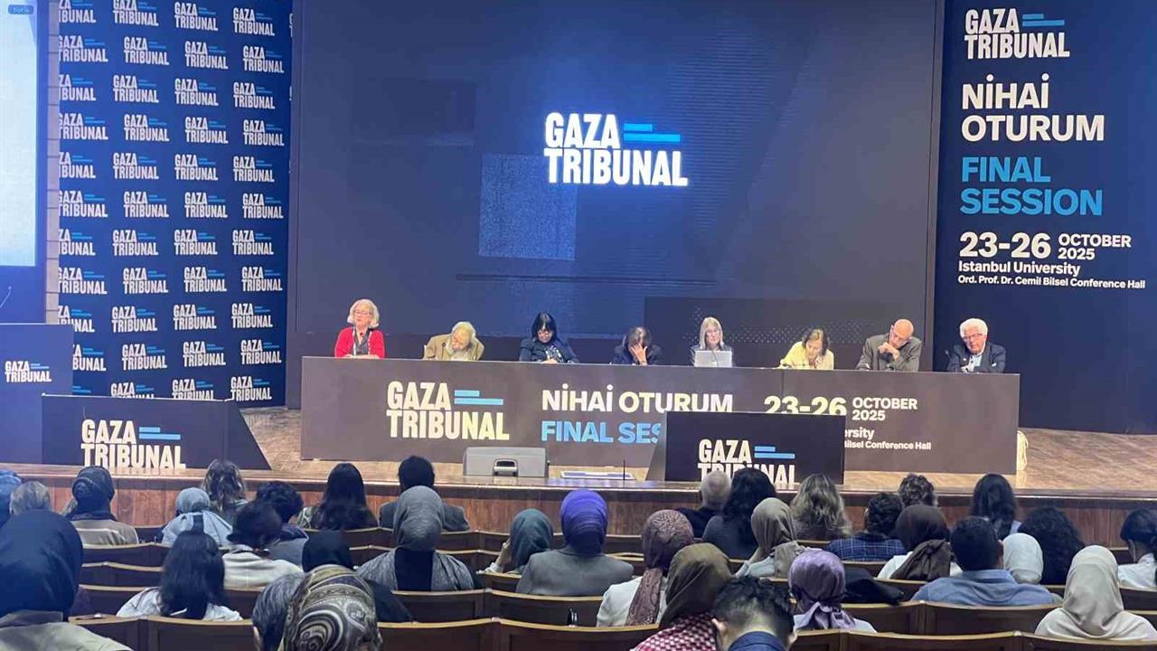 İstanbul'da Gazze Mahkemesi Final Oturumu Başladı