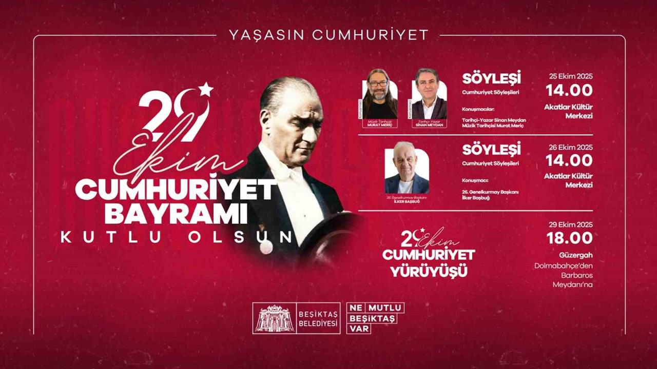 Beşiktaş'ta 29 Ekim Coşkusu: Etkinlikler Başlıyor
