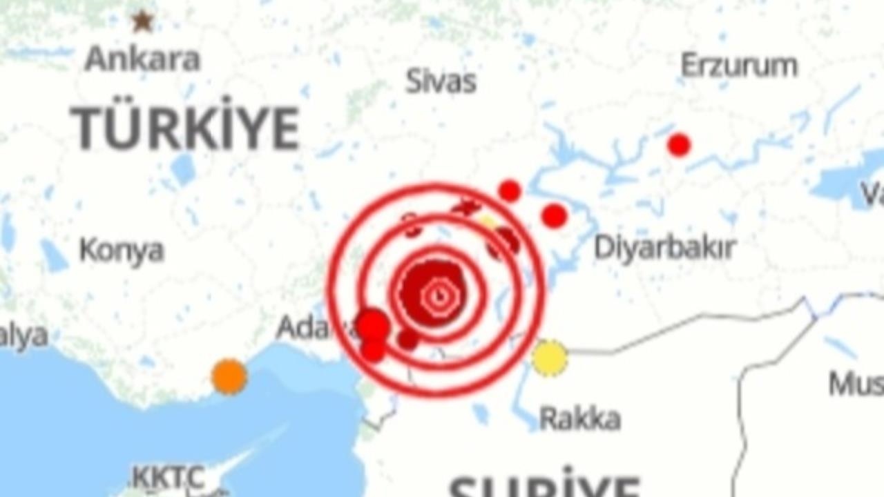 Kahramanmaraş'ta 4,0 Büyüklüğünde Deprem Meydana Geldi