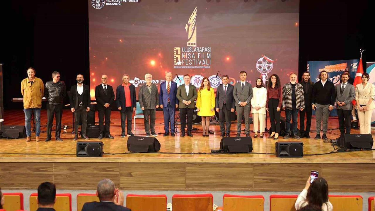Erzincan'da Kısa Film Festivali Ödülleri Sahiplerini Buldu