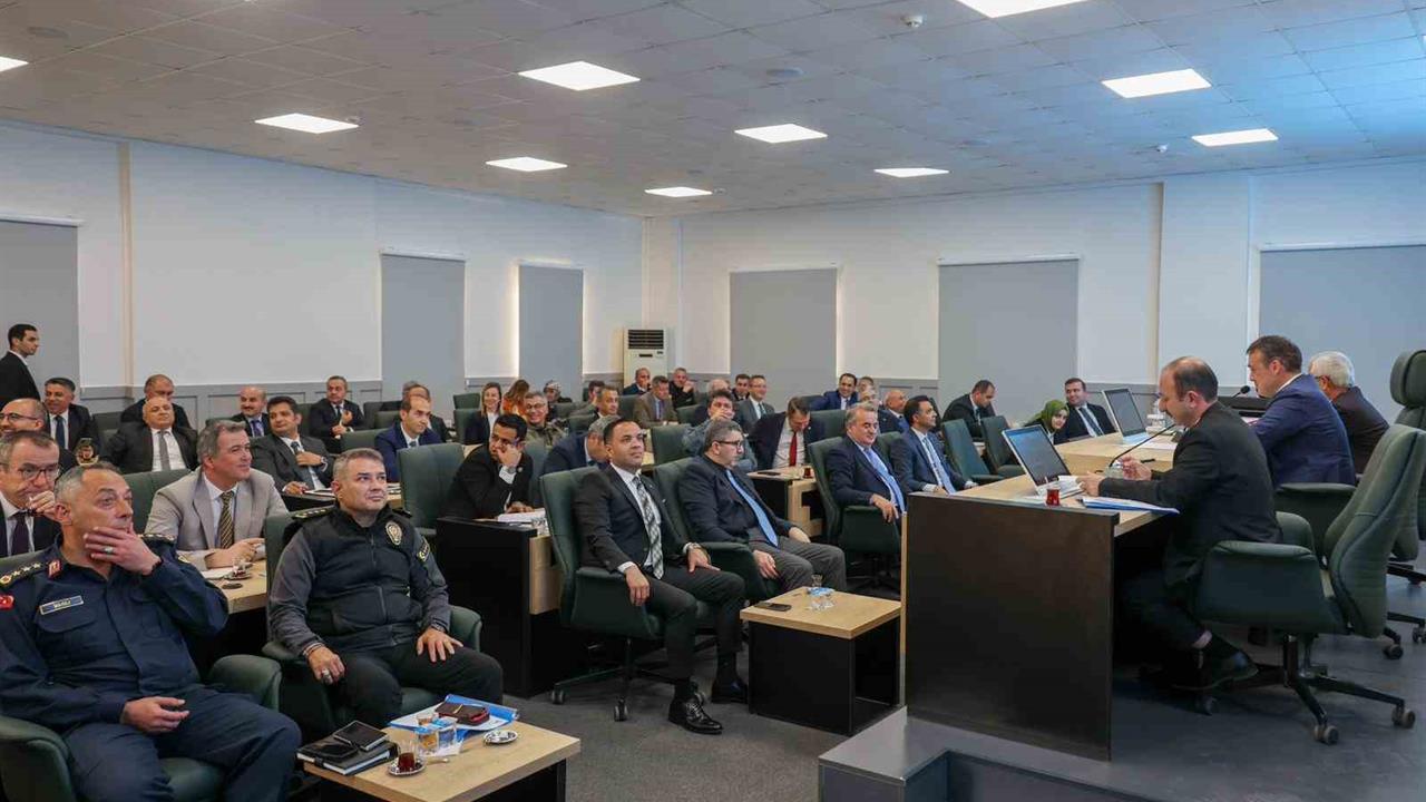 Bilecik'te İl Koordinasyon Kurulu Toplantısı Yapıldı