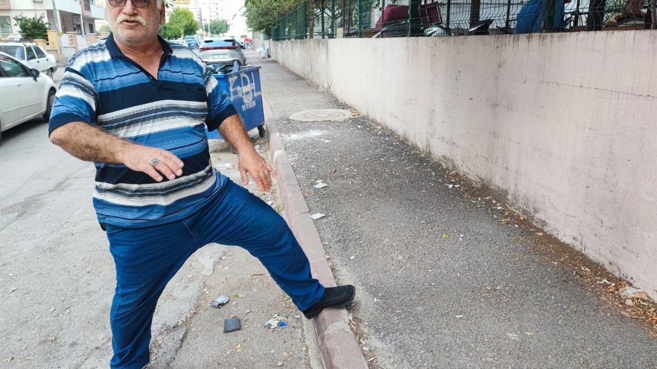 Seyhan'da Kaldırım Asfaltlandı, Vatandaşlar Şaşırdı