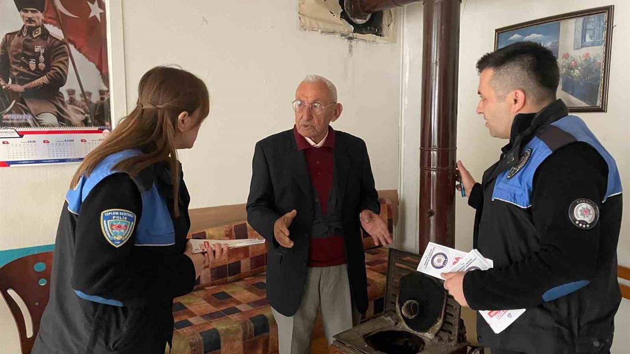 Karabük'te Soba ve Şofben Zehirlenmelerine Karşı Bilinçlendirme