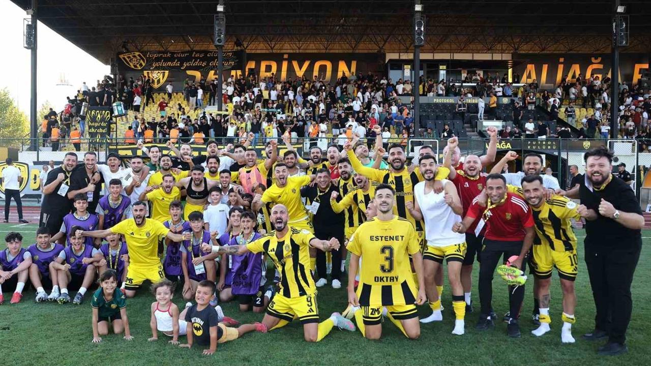 Aliağa'da Aliağa FK, Yeni Mersin İdman Yurdu'nu Ağırlıyor