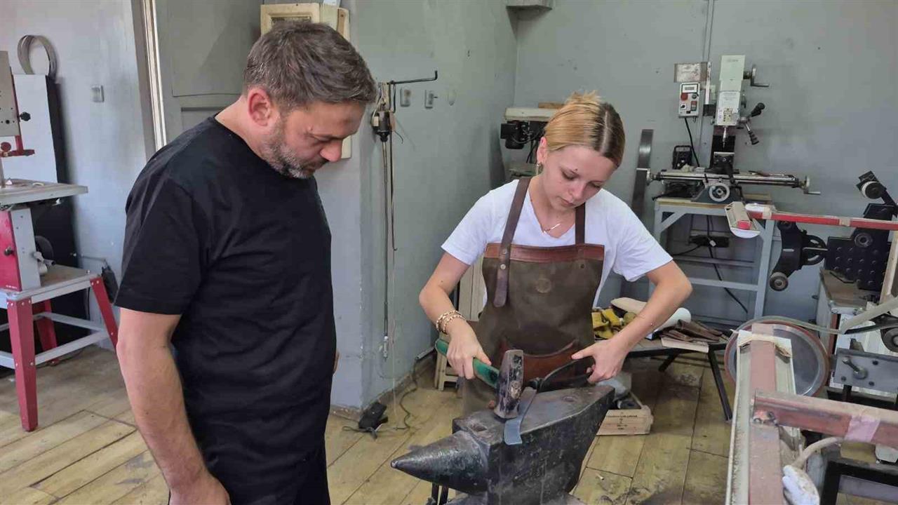 Düzce'de UNESCO'lu Usta, Sanatını Kızına Aktarıyor