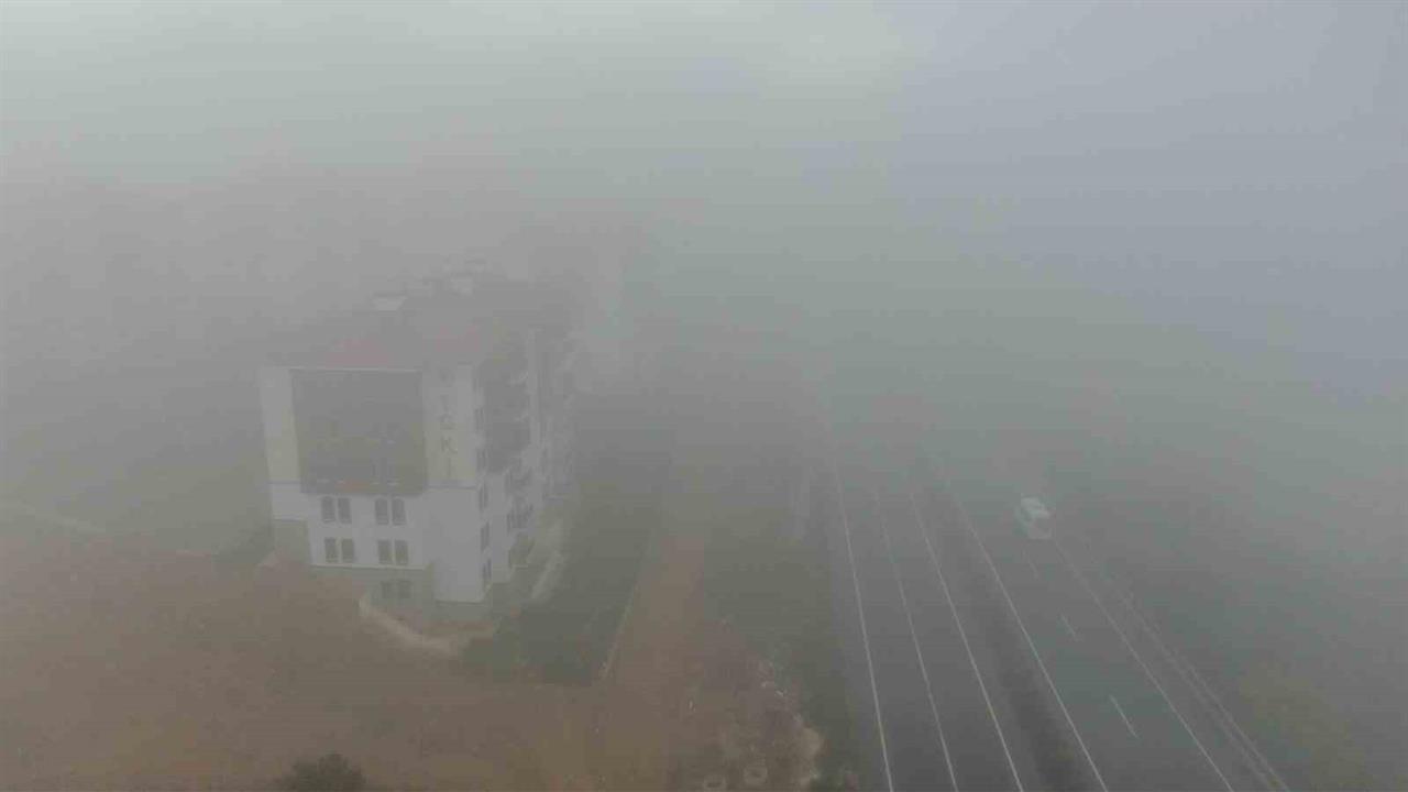 Kastamonu'da Yoğun Sis Etkili Oldu