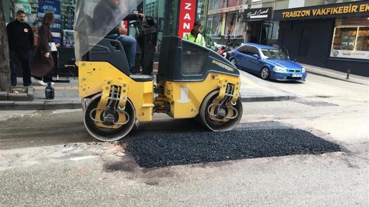 Bilecik'te Asfalt Yama Çalışmaları Tamamlandı