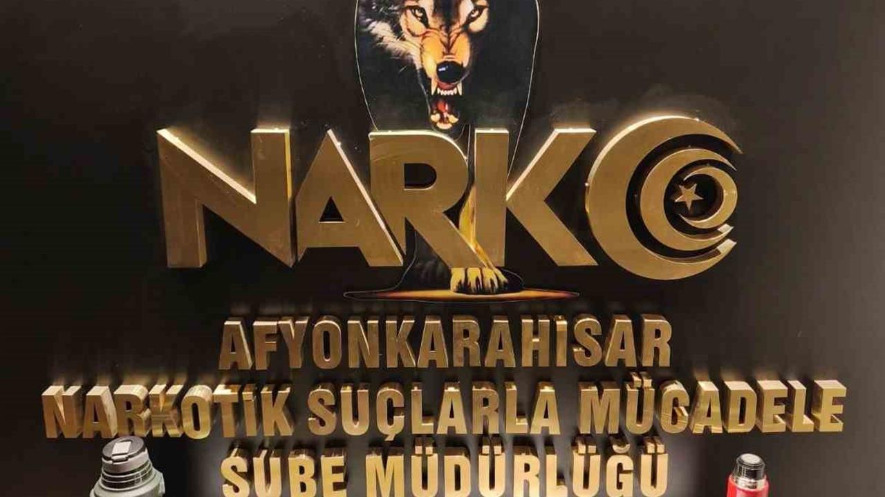 Afyonkarahisar'da Yolcu Otobüsünde Uyuşturucu Madde Ele Geçirildi