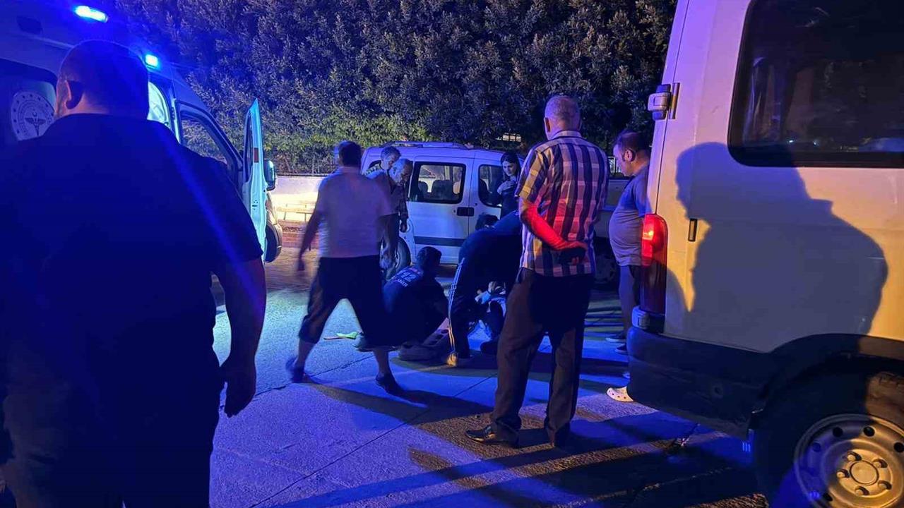 Gazipaşa’da Minibüsün Çarptığı Yaya Yaralandı