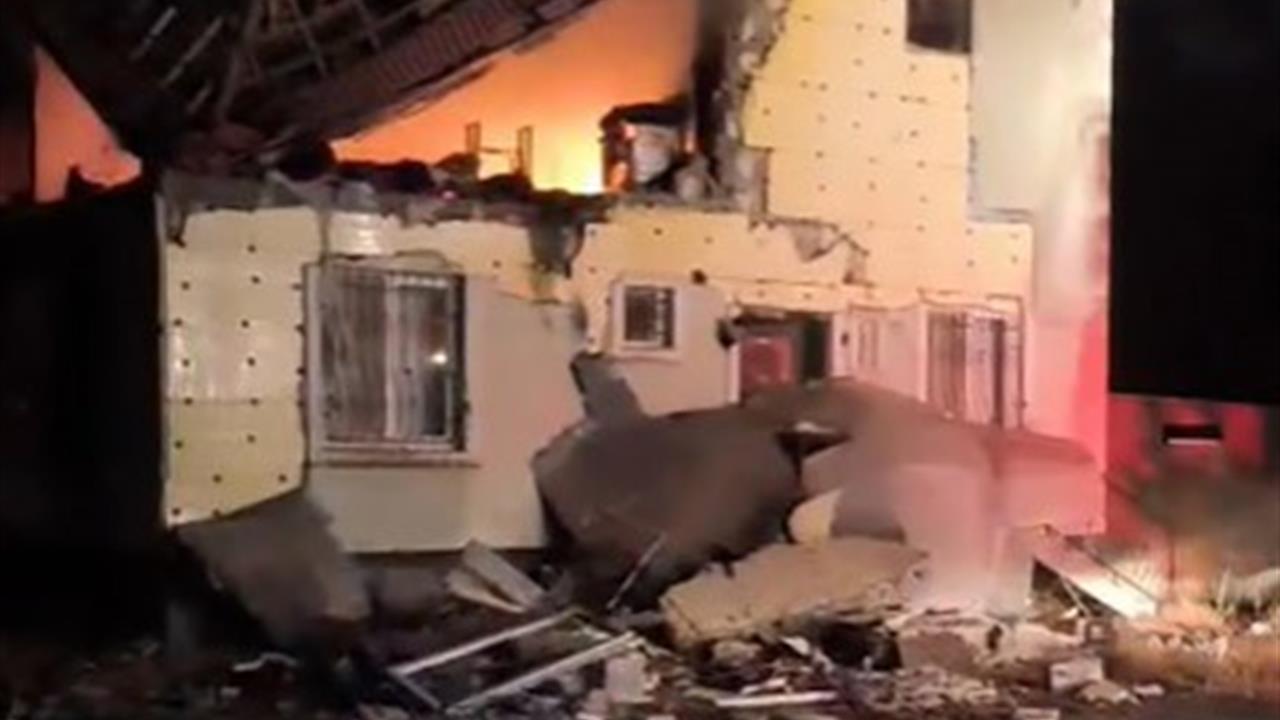 Konya'da Müstakil Evde Yangın Çıktı