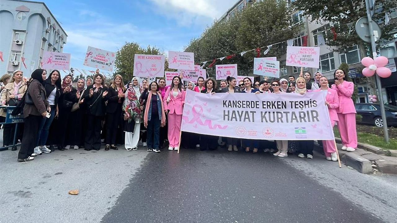 Bahçelievler'de Başkan Bahadır'dan Meme Kanseri Farkındalığı