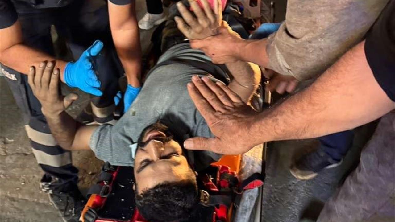 Batman'da İş Kazası: Helezona Sıkışan İşçi Hastaneye Kaldırıldı