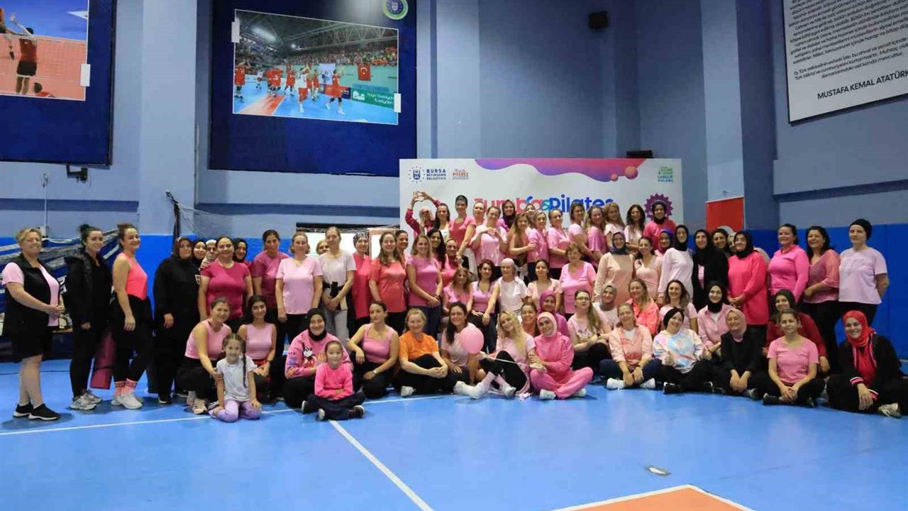 Bursa'da Kadınlara Spor Desteği: Zumba ve Pilates Dersleri