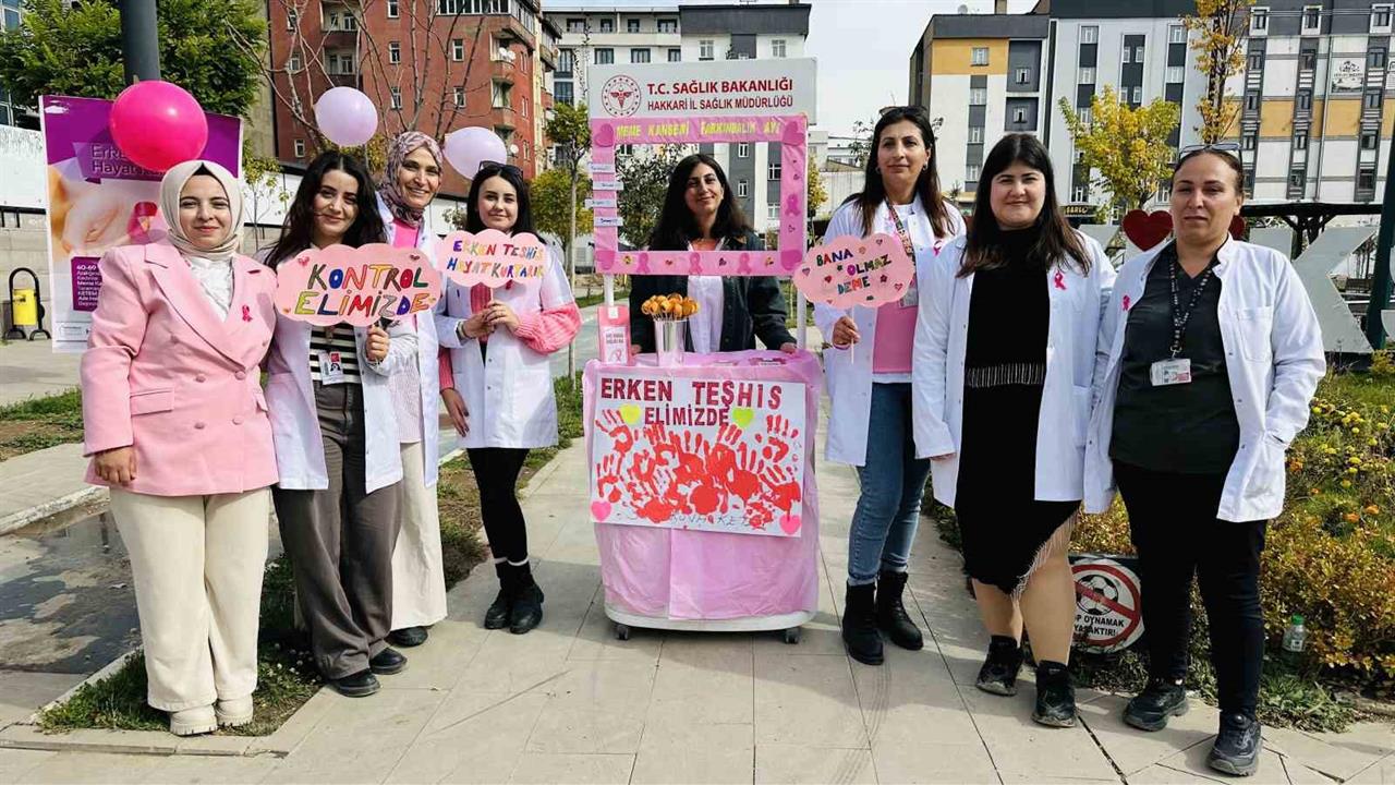 Yüksekova'da Meme Kanserine Dikkat: Erken Teşhis Şart