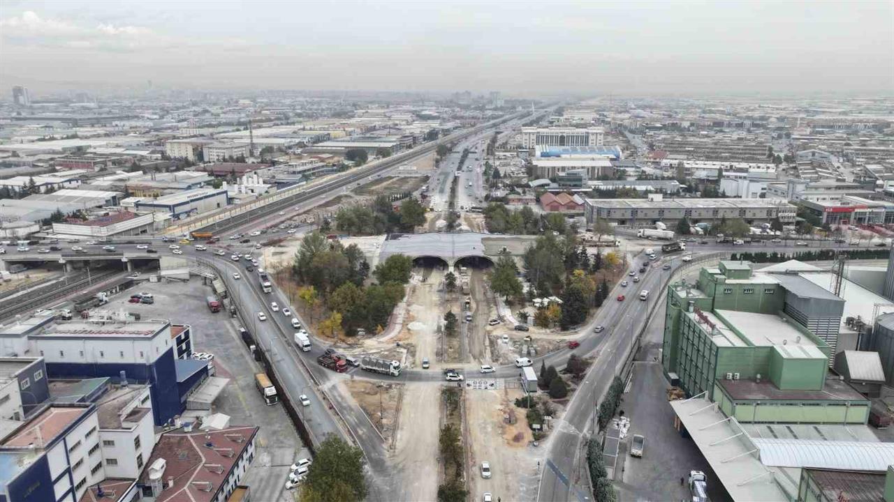 Konya'da Marangozlar Kavşağı 3 Kasım'da Açılıyor
