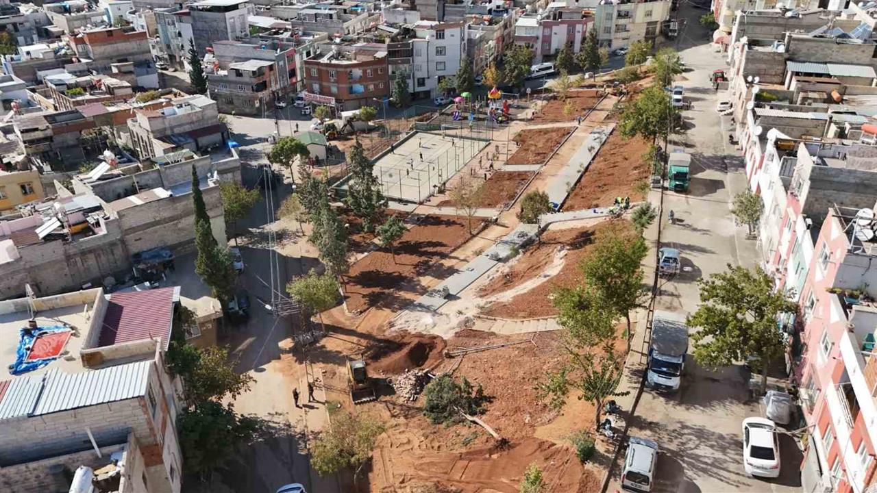 Gaziantep'te Selimiye Mahallesi Parkı Yenileniyor