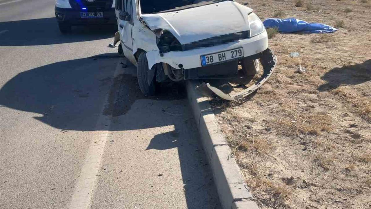 Konya'da Otomobil Takla Attı: 1 Ölü