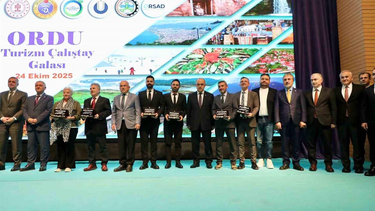 Ordu'da Turizm Çalıştayı Gala Töreni Düzenlendi