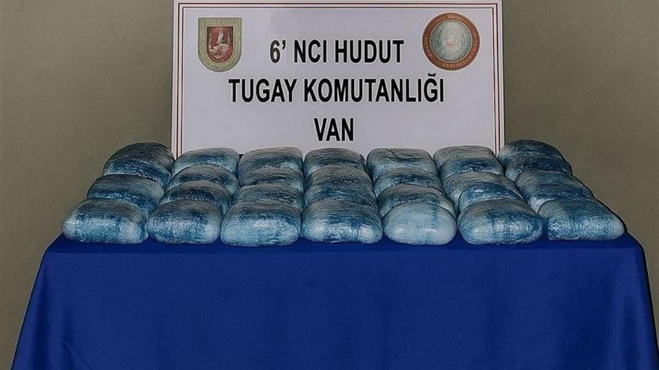 Van'da Uyuşturucu Operasyonu: 31 Kilo Ele Geçirildi