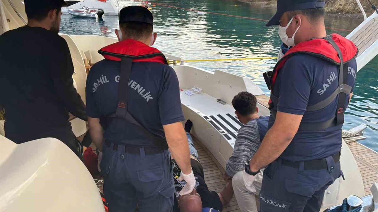 Göcek'te Tekne Kazası: Tıbbi Tahliye Gerçekleşti