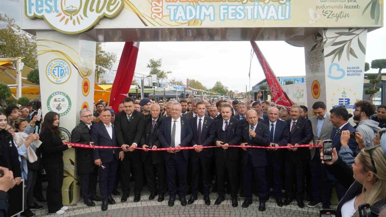 Edremit’te Zeytinyağı Tadım Festivali FestOlive Başladı