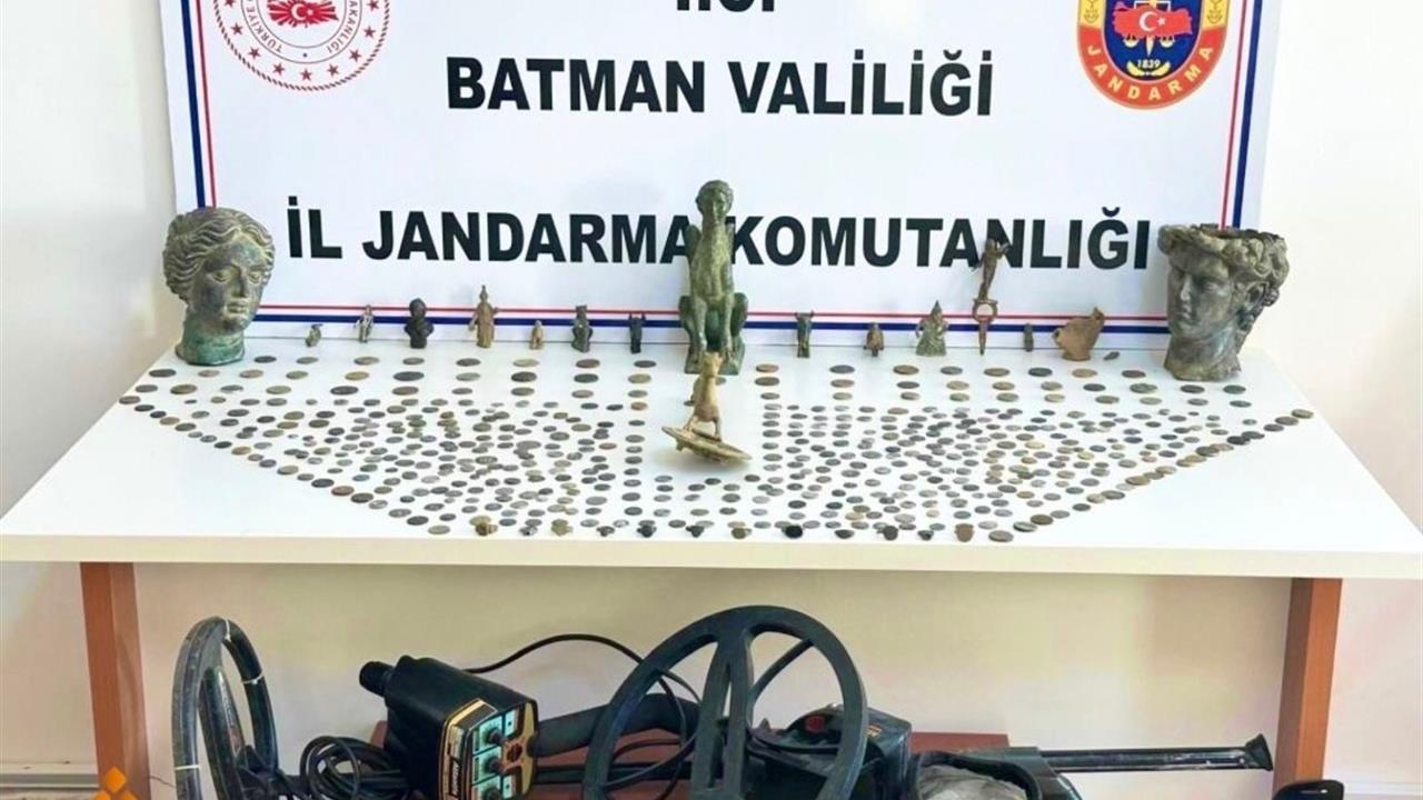 Batman'da Tarihi Eser Operasyonu: 1 Gözaltı