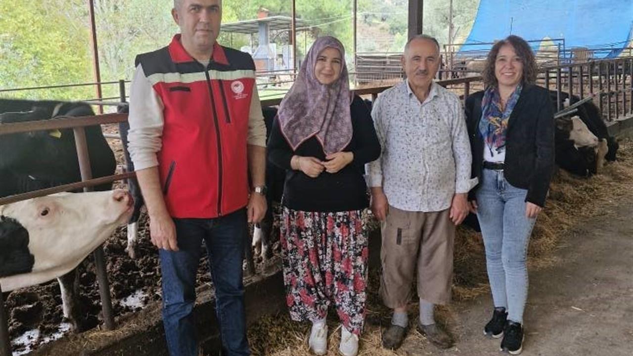 Aydın'da Kadın Çiftçi Kendi İşletmesini Kurdu