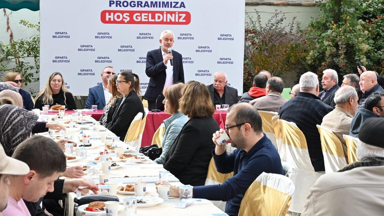 Isparta'da Başkan Başdeğirmen'den Önemli Açıklamalar