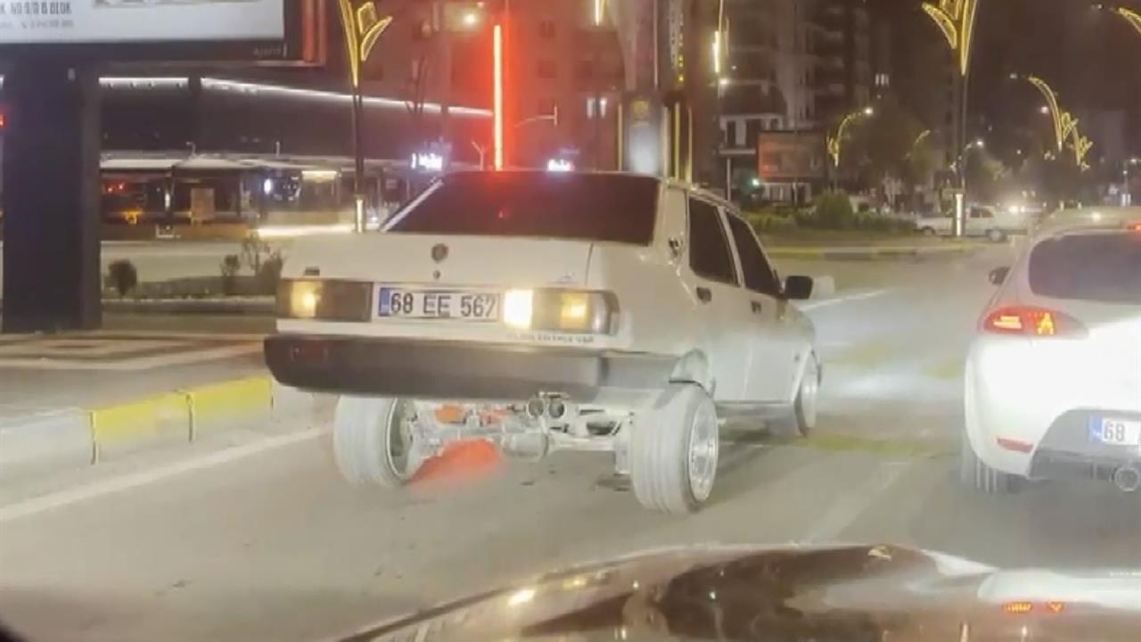 Aksaray'da Şaşırtan Sürücüye 19 Bin Lira Ceza Kesildi