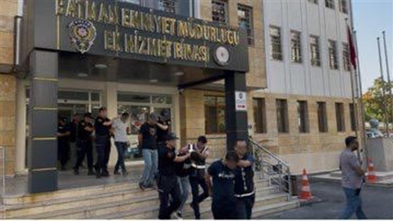 Batman'da Torbacı Operasyonu: 5 Kişi Tutuklandı
