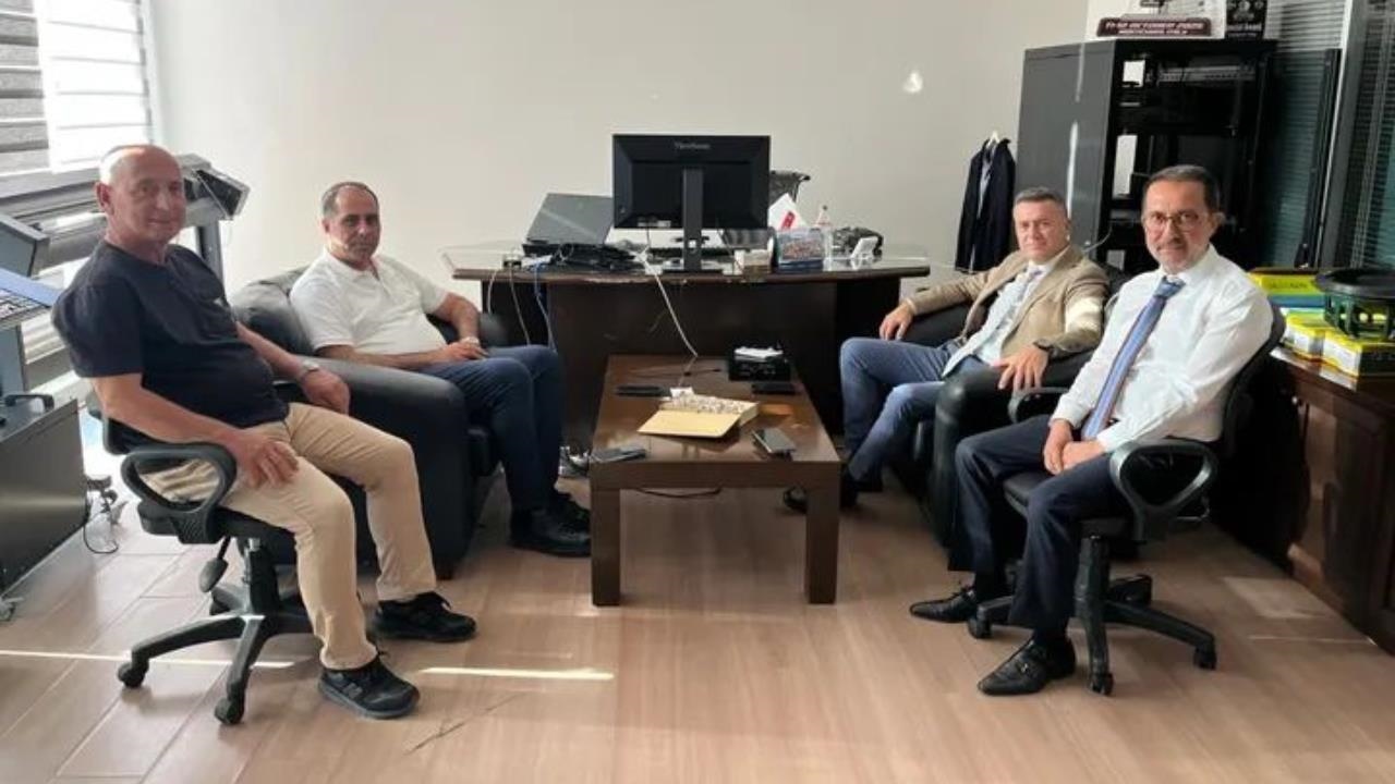 MTSO Başkanı Hakan Sefa Çakır ve Milletvekili Ali Kıratlı’dan Avrupa Birincisine Ziyaret