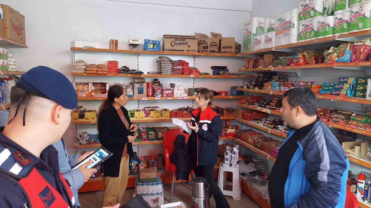 Bozdoğan'da Güvenli Gıda Denetimi Yapıldı