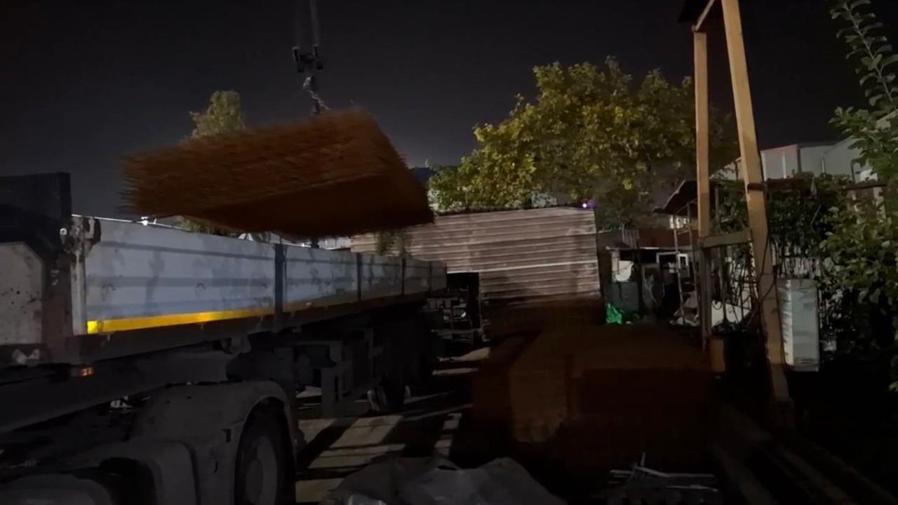 Osmaniye'de 18 Ton Çelik Hasır Hırsızlığı: 2 Şüpheli Tutuklandı