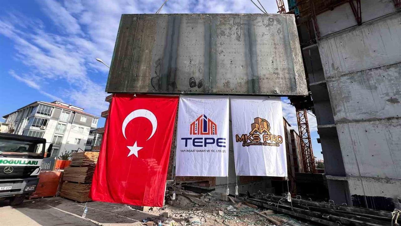 Malatya Güven Sitesi Projesinde Beton İşleri Tamamlandı