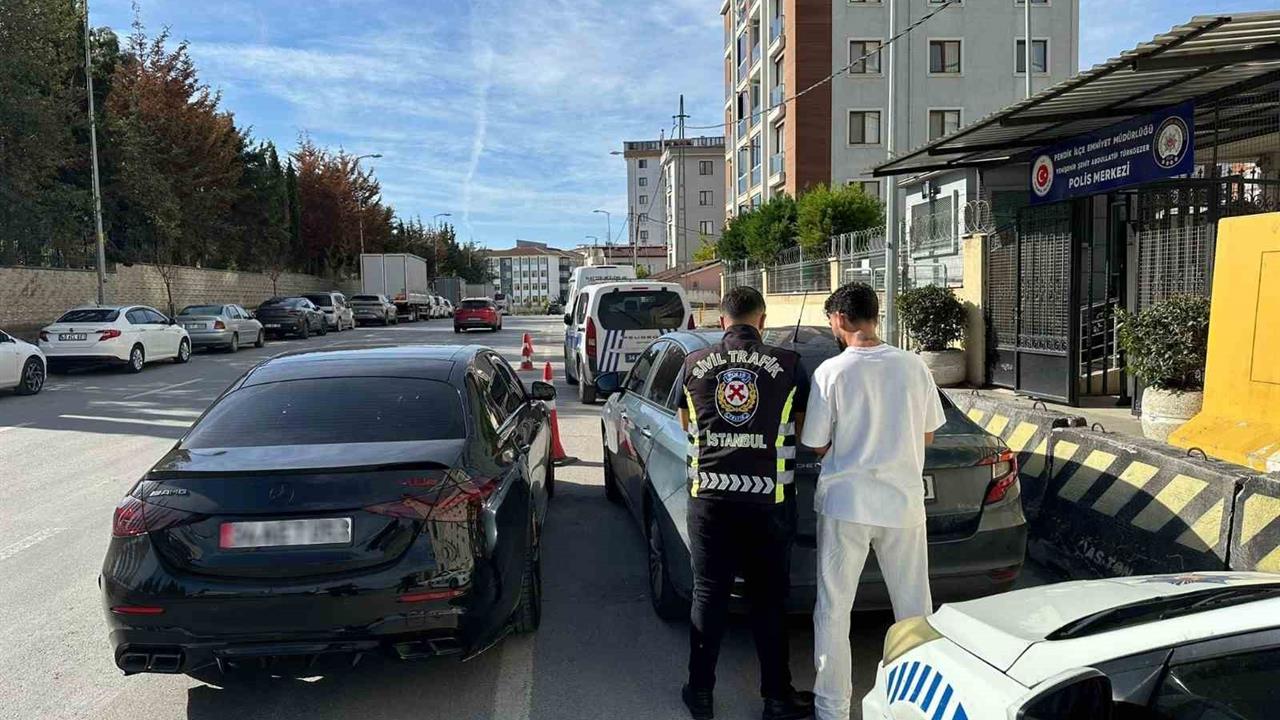 Pendik’te Makas Atan Sürücüye Cezası: 13 Bin TL