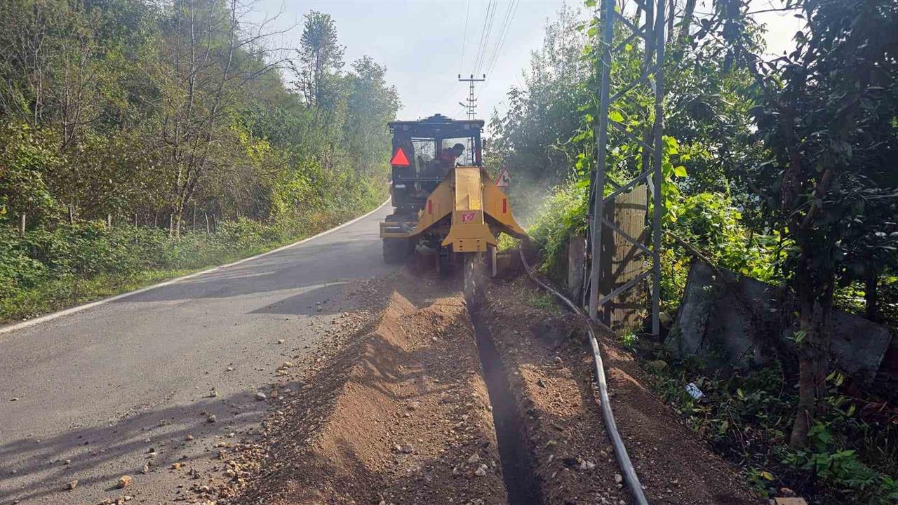 Ordu'da İçme Suyu Altyapısı Yenileniyor