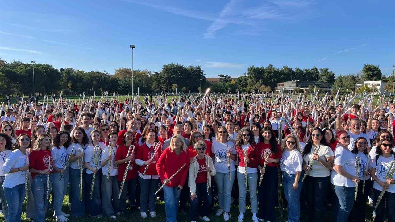 Esenler'de 500 Flütçü Rekor İçin Bir Araya Geldi
