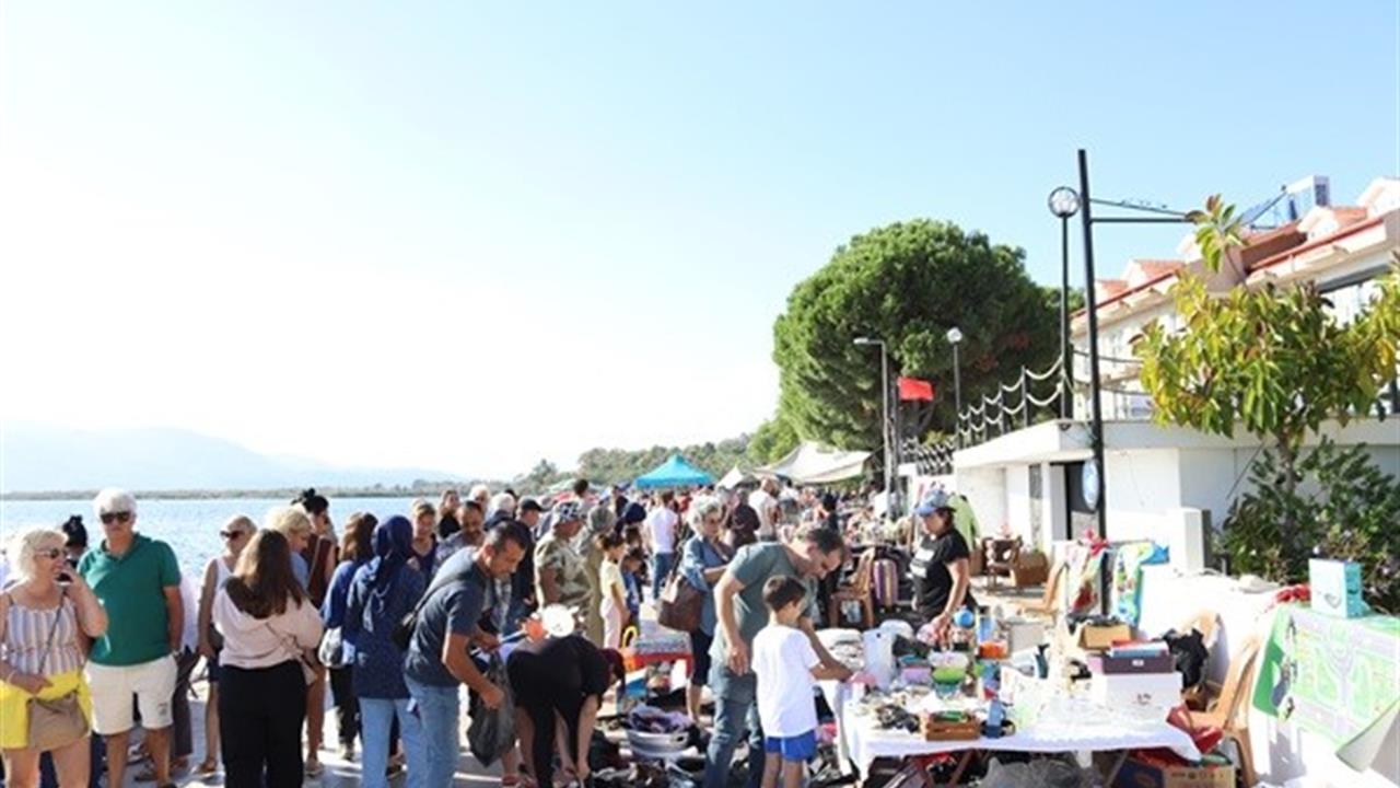 Köyceğiz'de İkinci El Pazarı Yoğun İlgi Gördü