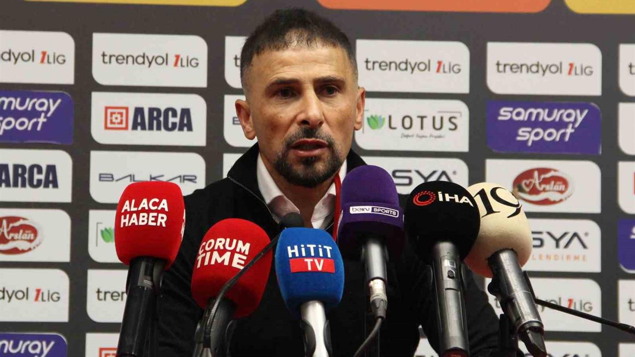 Ertuğrul Arslan: Çorum'da 3 Puanı Kaçırdık