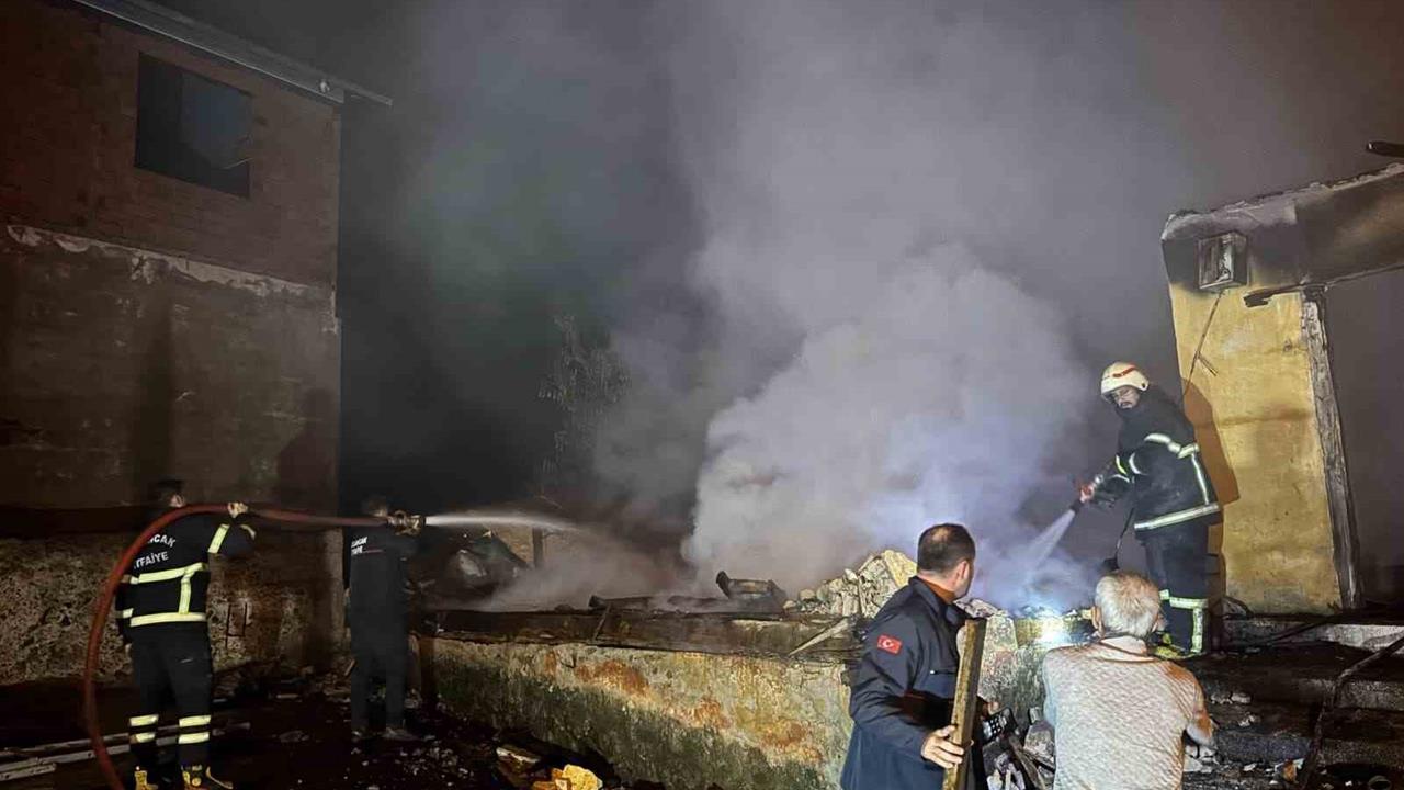Giresun'da Mısır Fırını Yangını: 1 Ev ve 1 Serender Kül Oldu
