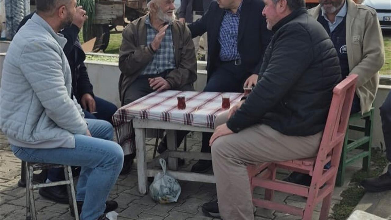 Kütahya Valisi Musa Işın Sofuköy pazarında vatandaşlarla buluştu