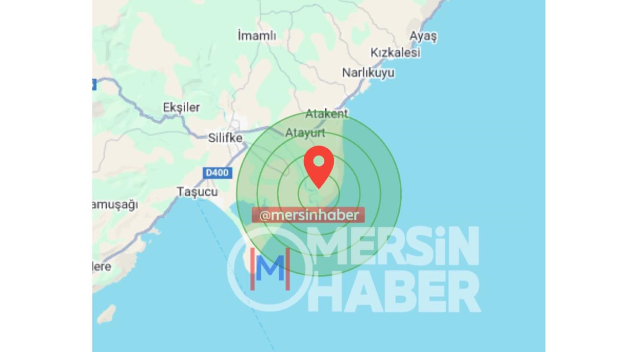 Mersin Silifke’de 3.9 Büyüklüğünde Deprem