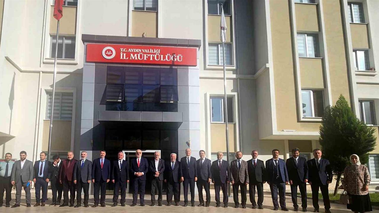 Diyanet İşleri Başkan Yardımcısı Şahin Aydın'da İncelemelerde Bulundu