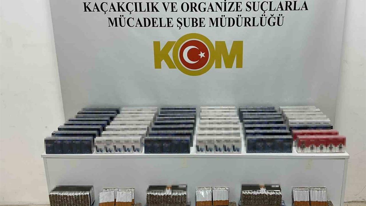 Samsun'da kaçak sigara operasyonu: 19 bin 300 makaron ele geçirildi