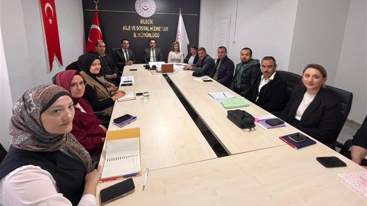 Bilecik’te Sosyal Hizmet Merkezleri Toplantısı Yapıldı