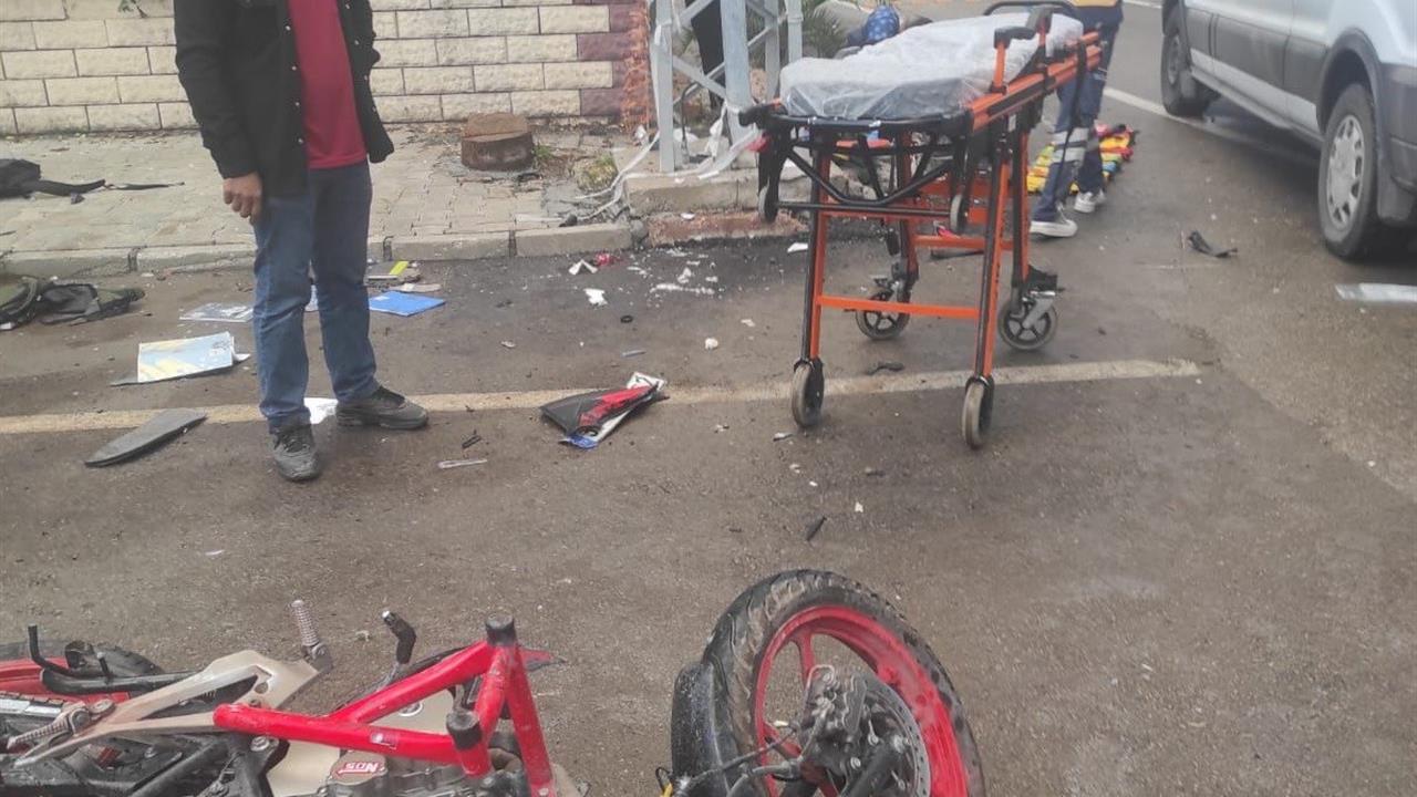 16 yaşındaki çocuğun motosiklet kazasında yaşamını yitirdi - HATAY