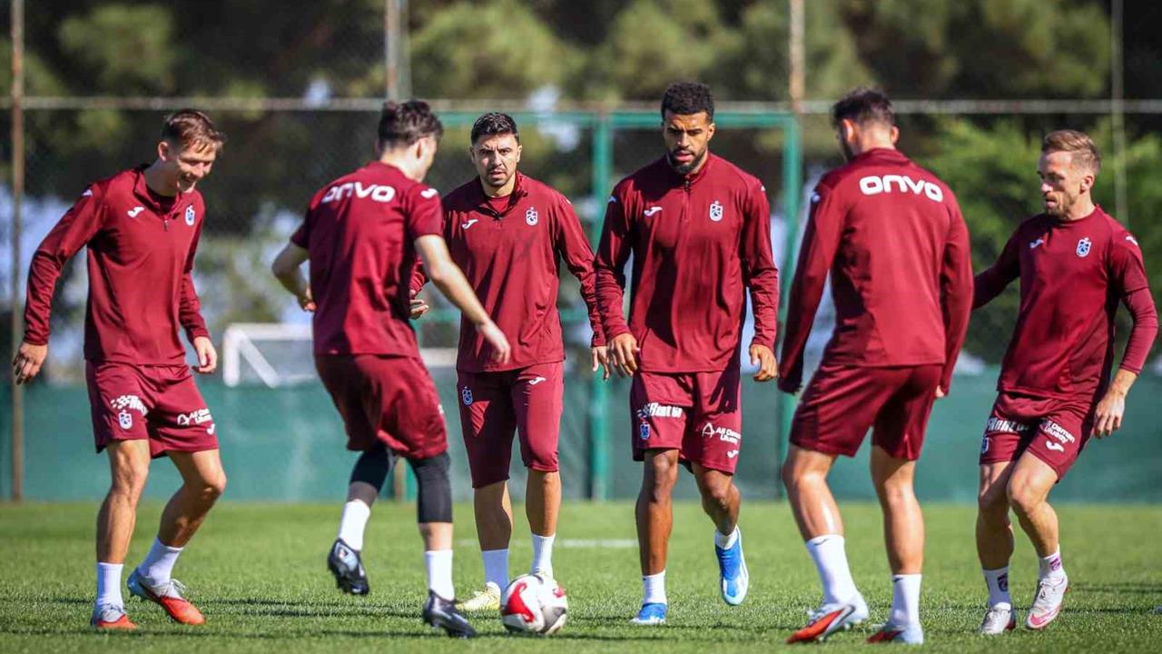 Trabzon'da Trabzonspor, Galatasaray ile Maç Hazırlıklarına Başladı