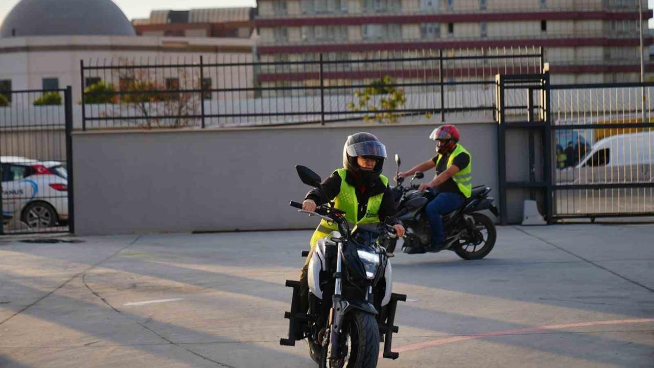 Motosiklet eğitimleri başladı