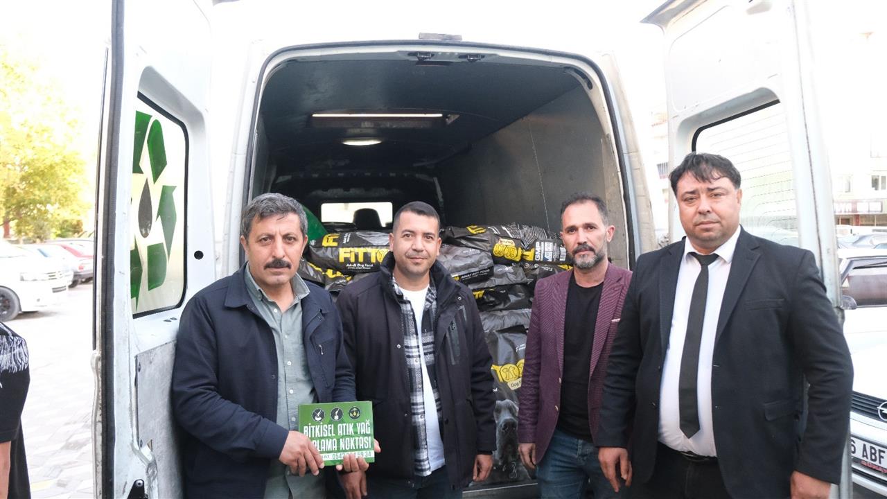 Sorgun'da 600 Kilogram Atık Yağdan 500 Kilogram Mama Elde Edildi