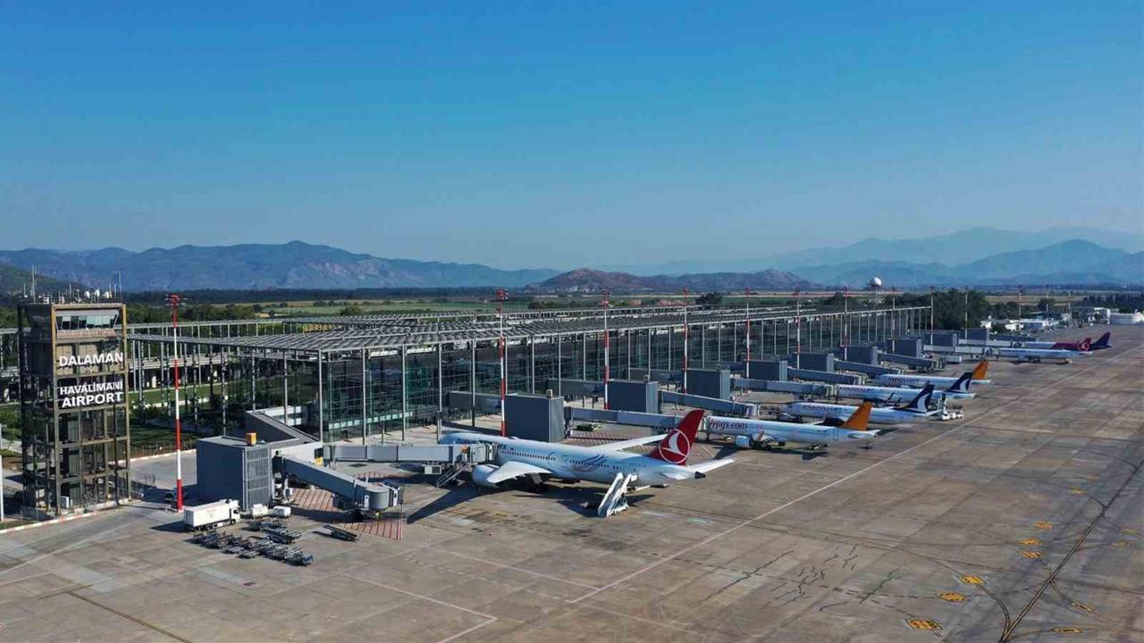 Muğla Dalaman Havalimanı 9 Ayda 4 Milyon 741 Bin Yolcu Ağırladı